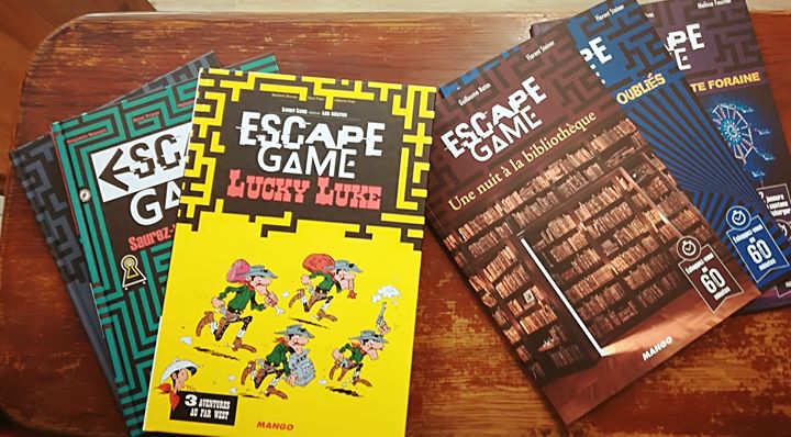 Qu’est ce qui est mieux qu’un livre Escape Game ? PLEIN de livres Escape…