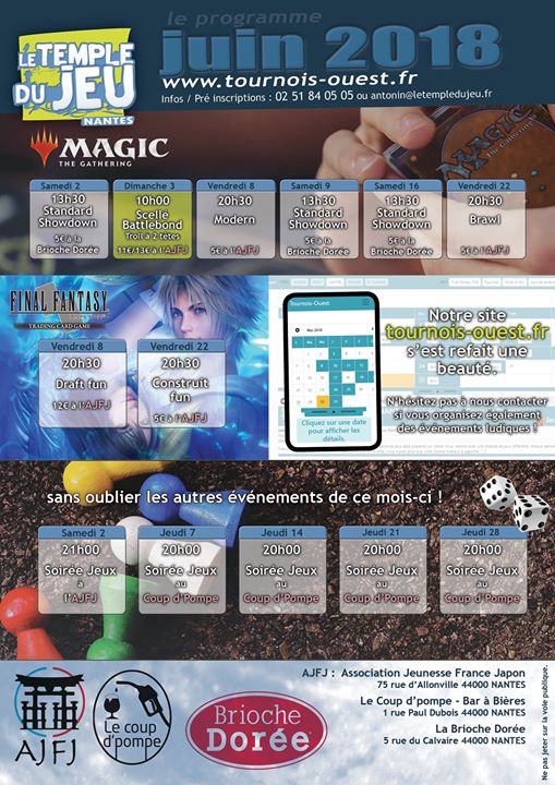 Le programme du mois de juin est disponible ! Entre Magic, Final Fantasy et…