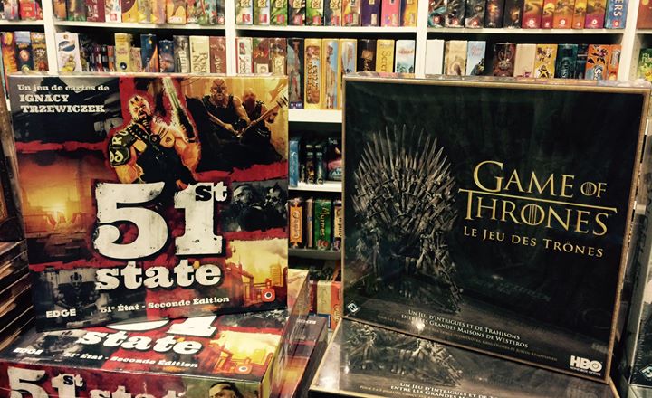 51st State et Game Of Thrones – Le Jeu des Trônes en magasin!