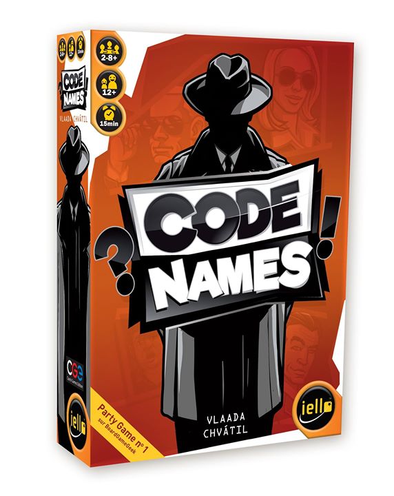 Code Names, le Spiel des Jahres 2016 est de retour dans votre boutique!