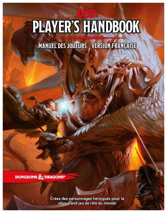 le Players handbook disponible en Français