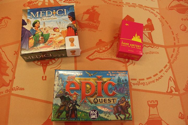 Nouveautés du jour: – Tiny EPIC Quest – MEDICI :Le jeu de carte -…