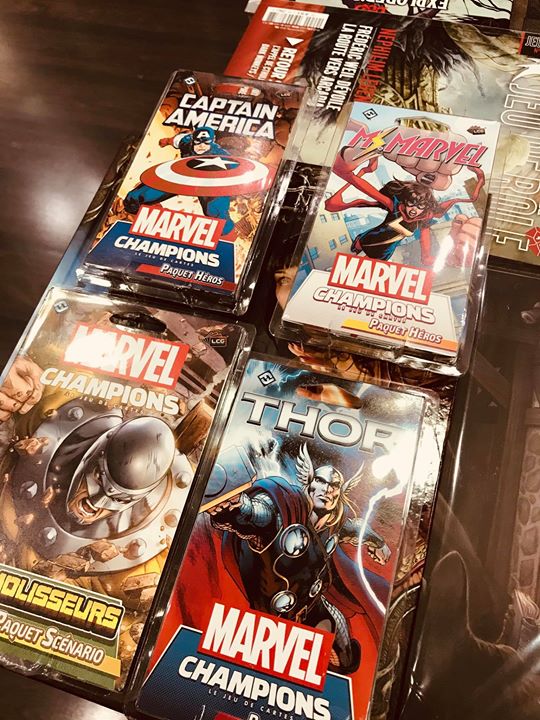 De nouveaux decks pour Marvel Champions! (Et un peu de réassort aussi.)
