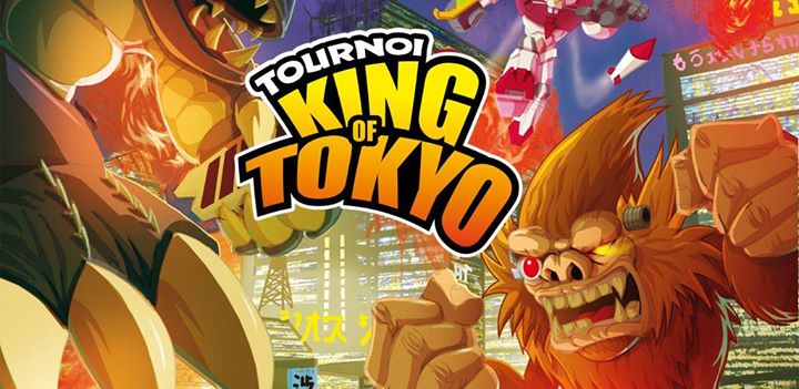 Dimanche tournoi de King of Tokyo ! 6€ la place avec des cadeaux à…