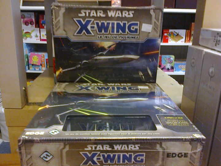 La nouvelle boite de base ‘ Star Wars X-Wing’ vient d’arriver chez nous, elle…