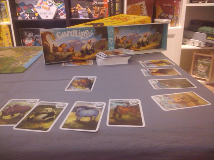 Le nouveau jeu “Cardline : animaux” vient d’arriver en magasin ! Saurez vous replacer…