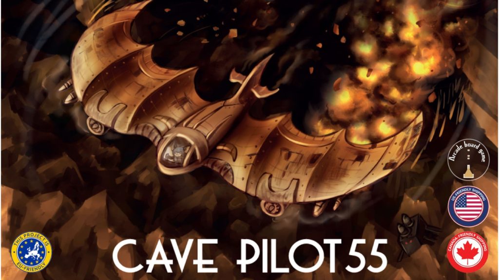 Last 2 weeks to support Cave Pilot 55 on Kickstarter ()