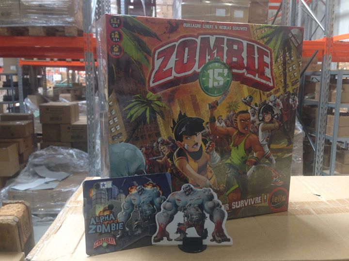 Nous venons de recevoir ce matin quelques exemplaires du jeu Zombie 15′ en avant…