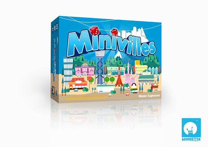 Ce vendredi sortira le jeu de plateau ‘minivilles’, un jeu de gestion léger avec…