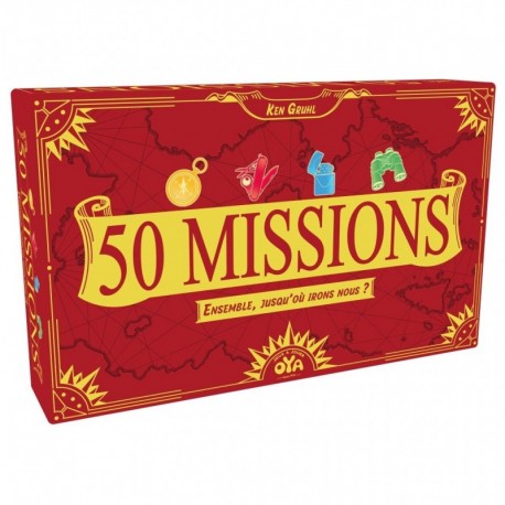 50 MISSIONS : en test (dès que possible) en boutique 50 MISSIONS est un…