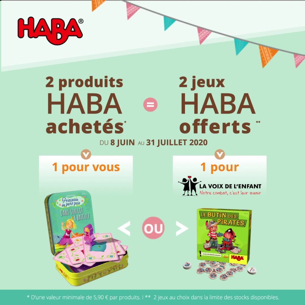 Samedi 27 juin, venez découvrir les nouveautés HABA à la boutique. L’animation est gratuite…