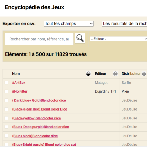 Un tuto pour l'Encyclopédie des Jeux !